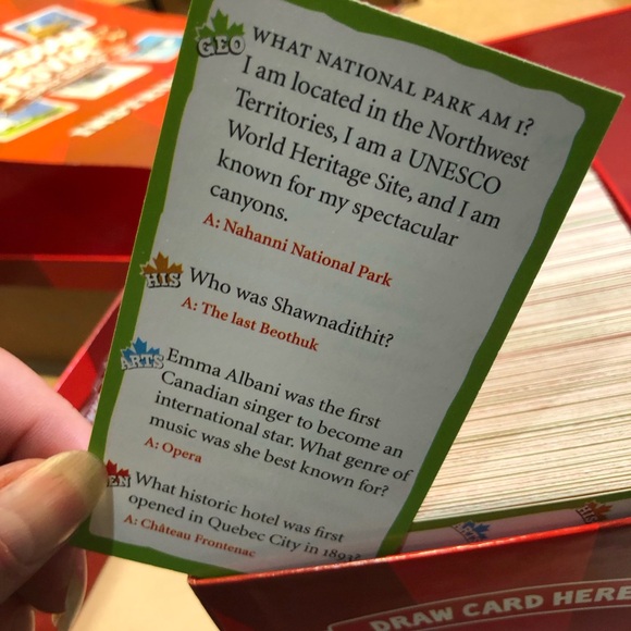 Canadian Trivia: Family Edition Board Game For Ages 9 And Up By Outset Media - Picture 9 of 13